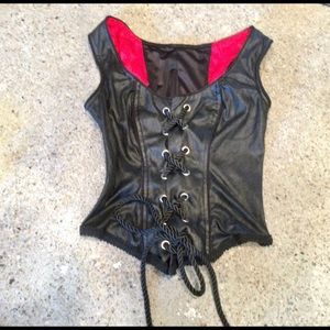 Shrine Vinyl Corset